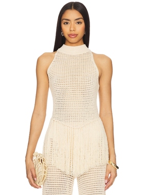 [冬季内搭]DEVON WINDSOR TITAN 上装棕黄色辣妹风REVOLVE新款