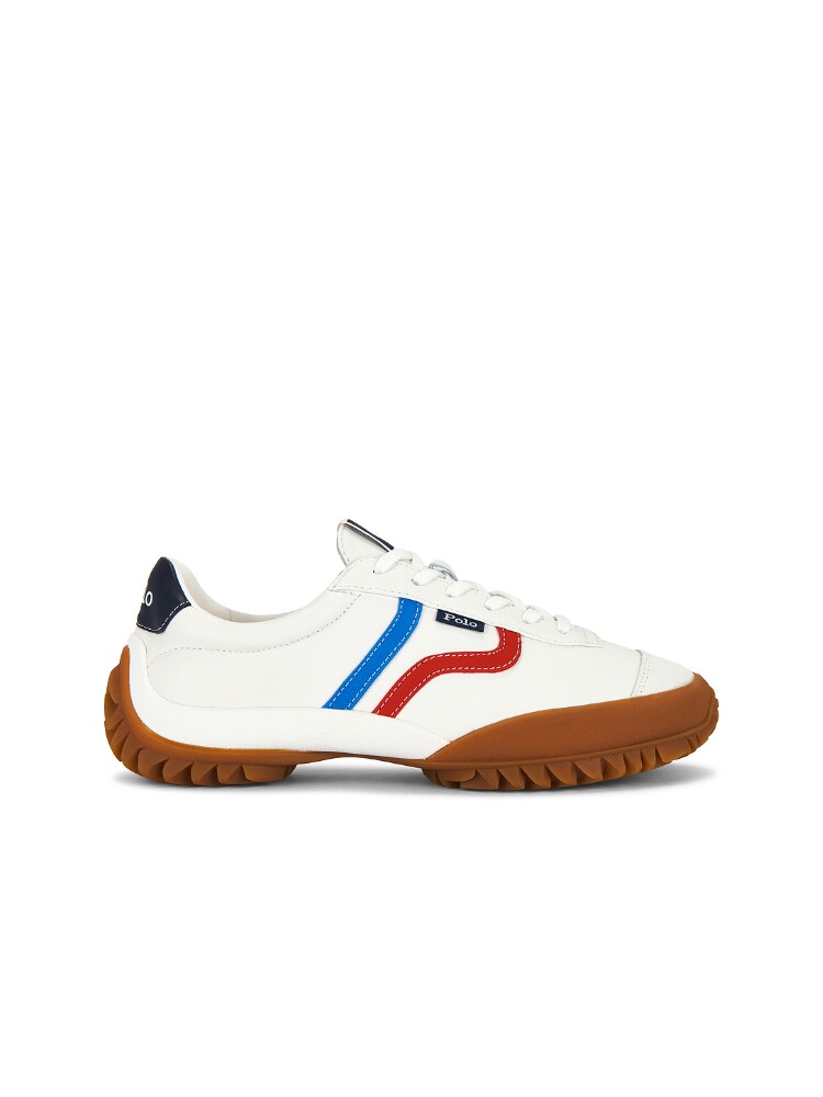 Polo Ralph Lauren Nappa Leather Low Top Sneakers revolve小众