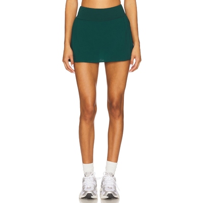 [冬季新品]WellBeing + BeingWell 半身裙深绿色REVOLVE