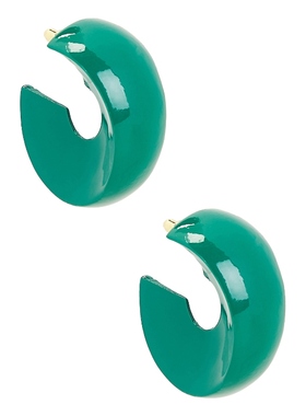 Uncommon Matters 耳环 深绿色REVOLVE小众新款