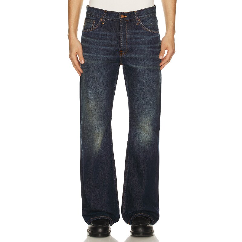 Nudie Jeans FLARE GLENN 牛仔裤 蓝色REVOLVE小众新款