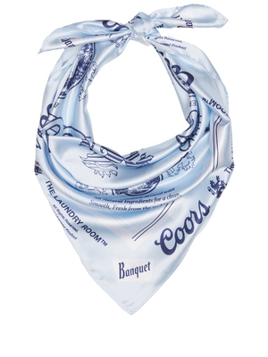 The Laundry Room COORS ORIGINAL 40 OZ SMU 丝质BANDANA方巾 re