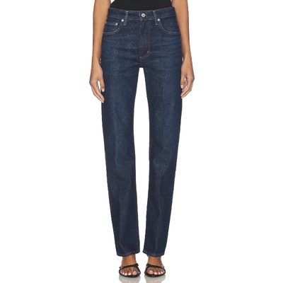 Citizens of Humanity ZURIE 直筒长裤 蓝色REVOLVE小众新款