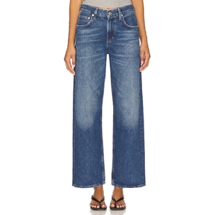 蓝色REVOLVE小众新款 Humanity 直筒 LINDZ Citizens