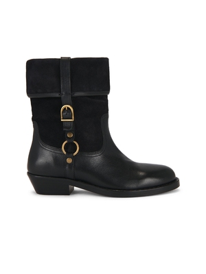Isabel Marant ILDRA BUCKLE 靴子 revolve小众新款 黑色
