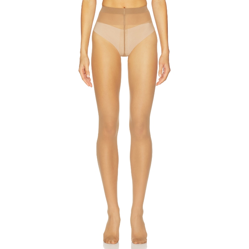 Wolford 沃尔福特 INDIVIDUAL 连裤袜 棕色REVOLVE小众新款