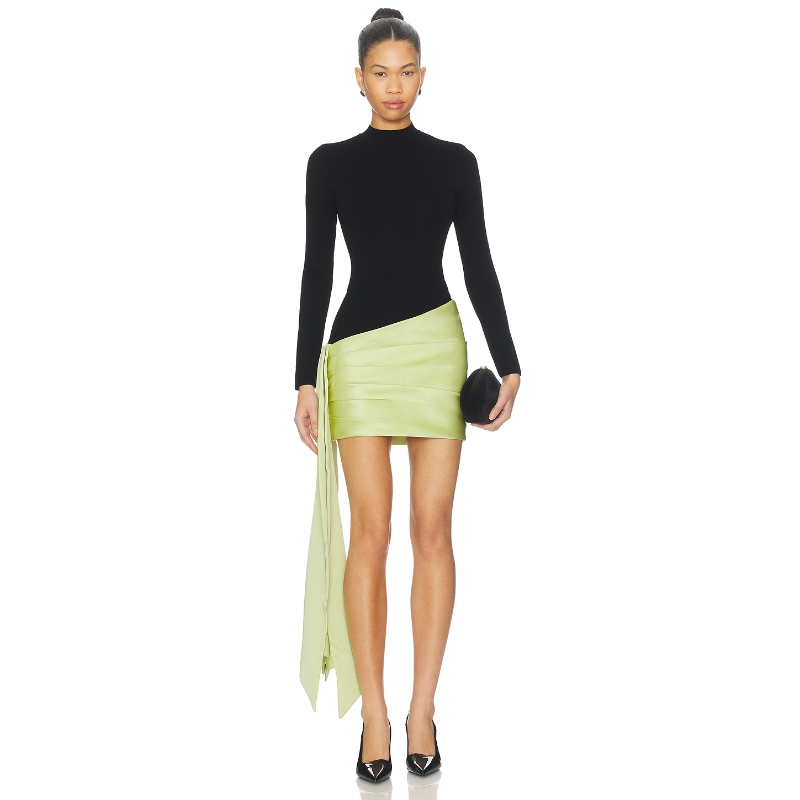 ET OCHS SIMONE 连衣裙 黑色、绿色REVOLVE小众新款