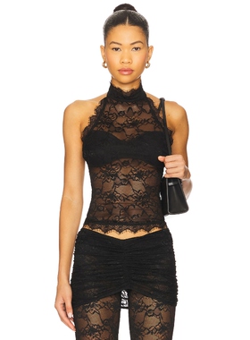 OW Collection SELAH 上装 黑色 y2k辣妹风REVOLVE小众新款