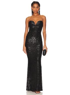 [春季新品]Nookie LUMIERE 长裙revolve时尚小众