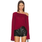 砖红色REVOLVE小众冬季 保暖 CALI 套衫 春节穿搭 SNDYS