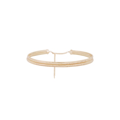 Ettika WRAP AROUND FLEX SNAKE 链式腰带REVOLVE小众新款