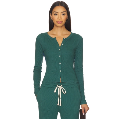 [春季新品]SUNDRY 上装长袖上衣 深绿色辣妹风REVOLVE小众新款