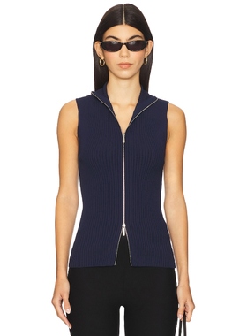 [冬季内搭]EAVES CAROLYN 背心 藏青色辣妹风REVOLVE小众新款