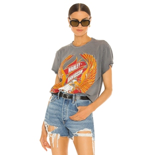 Madeworn HARLEY DAVIDSON T恤revolve时尚小众新款