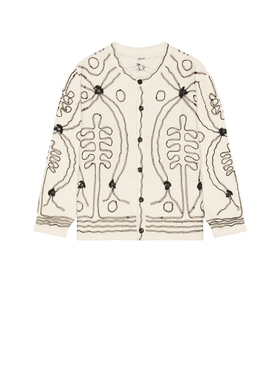 BODE 开衫 奶油色REVOLVE小众新款