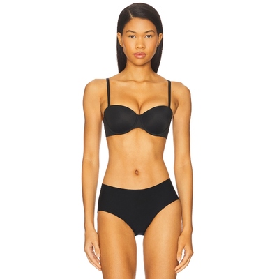 [冬季新品]Calvin Klein Underwear CK 无带胸罩 黑色REVOLVE小众