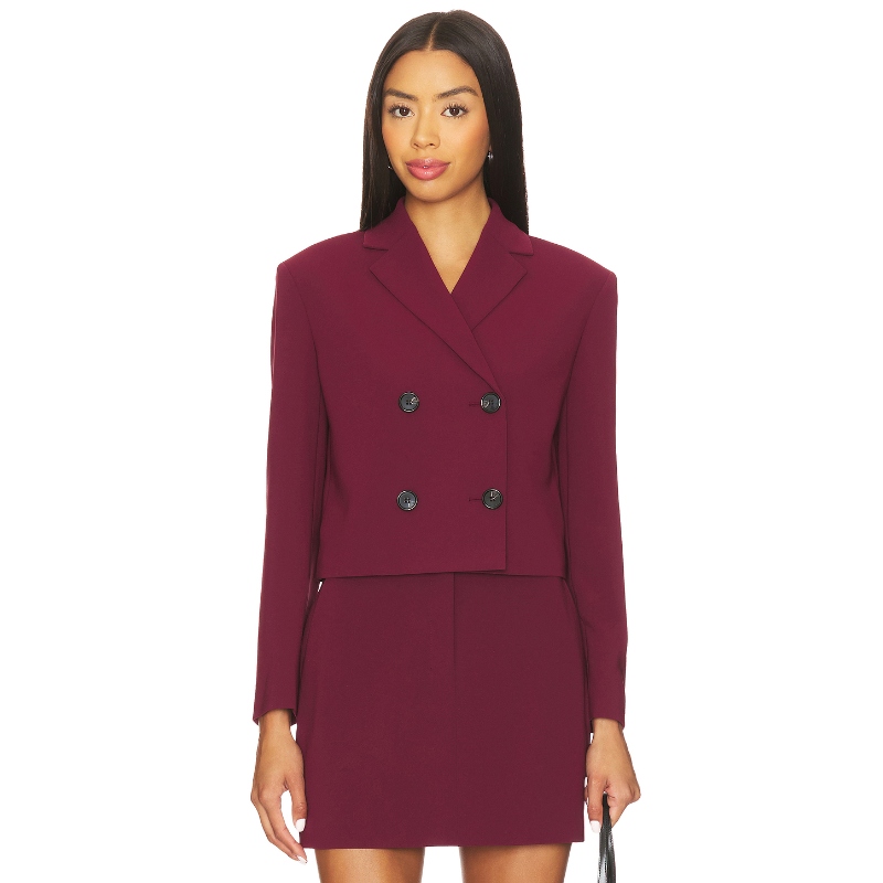 Theory 短款夹克  老钱风REVOLVE小众新款