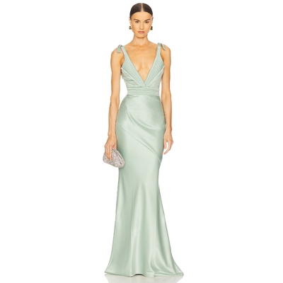 Zhivago BELOVED 长裙 天蓝REVOLVE小众新款