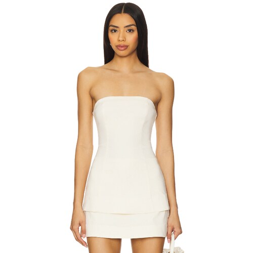 House of Harlow 1960 上衣象牙白y2k辣妹风REVOLVE