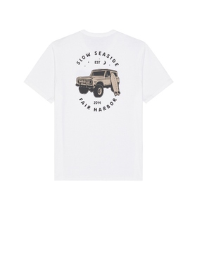 [冬季新品]Fair Harbor T恤 白色