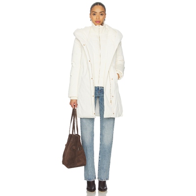 Soia & Kyo CAMELIA 夹克 白色REVOLVE小众新款春季