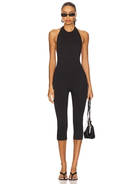 [冬季新品]AFRM PATTY 连身裤 黑色美式休闲风REVOLVE小众