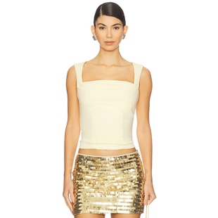 KODY Label 上装 柠檬色 Runaway y2k辣妹风REVOLVE小众新款 The