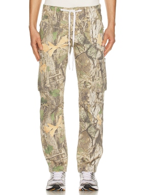 Memory Lane REGIME 工装长裤 绿色REVOLVE小众新款