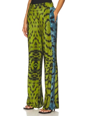 [冬季新品]Muma World 长裤绿色美式休闲风REVOLVE小众