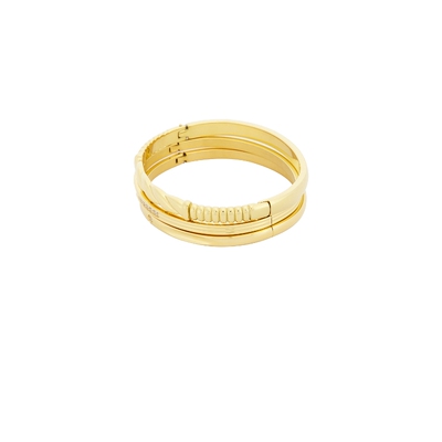 Epifene Thin Crystal & Croissant Bracelets Set Of 3 26春夏新