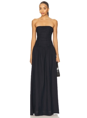 [冬季新品]LIONESS 抹胸连衣裙收腰性感风礼服长裙REVOLVE小众