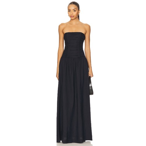 [冬季新品]LIONESS 抹胸连衣裙收腰性感风礼服长裙REVOLVE小众