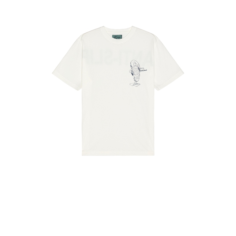 Beams Plus PRINT 上装 白色REVOLVE小众新款