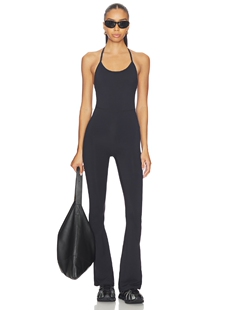 Astoria HALTER FLARE ONESIE 挂脖喇叭连体衣 revolve小众新款