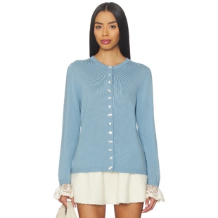蓝色REVOLVE小众新款 毛衣 DIANE Sea