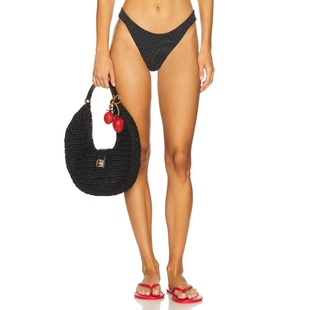 y2k辣妹风REVOLVE小众新款 onia 黑色 比基尼泳裤 LUCIE