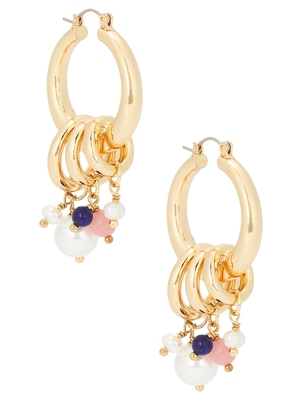 petit moments VOYAGE HOOPS 圆环耳饰 revolve小众新款