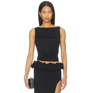 y2k辣妹风REVOLVE小众新款 NBD 黑色 上装 ZOHAR