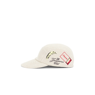 JACQUEMUS LA CASQUETTE 鸭舌帽 米色REVOLVE小众新款