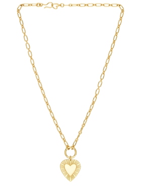 Brinker + Eliza 吊坠项链 金属金色 REVOLVE小众新款