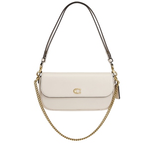 [当季甄选]Coach 蔻驰包袋 象牙白简约腋下包手提包REVOLVE新款