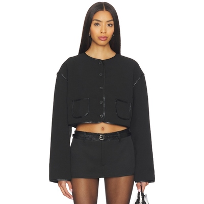 LIONESS TWILIGHT 夹克 黑色REVOLVE小众新款