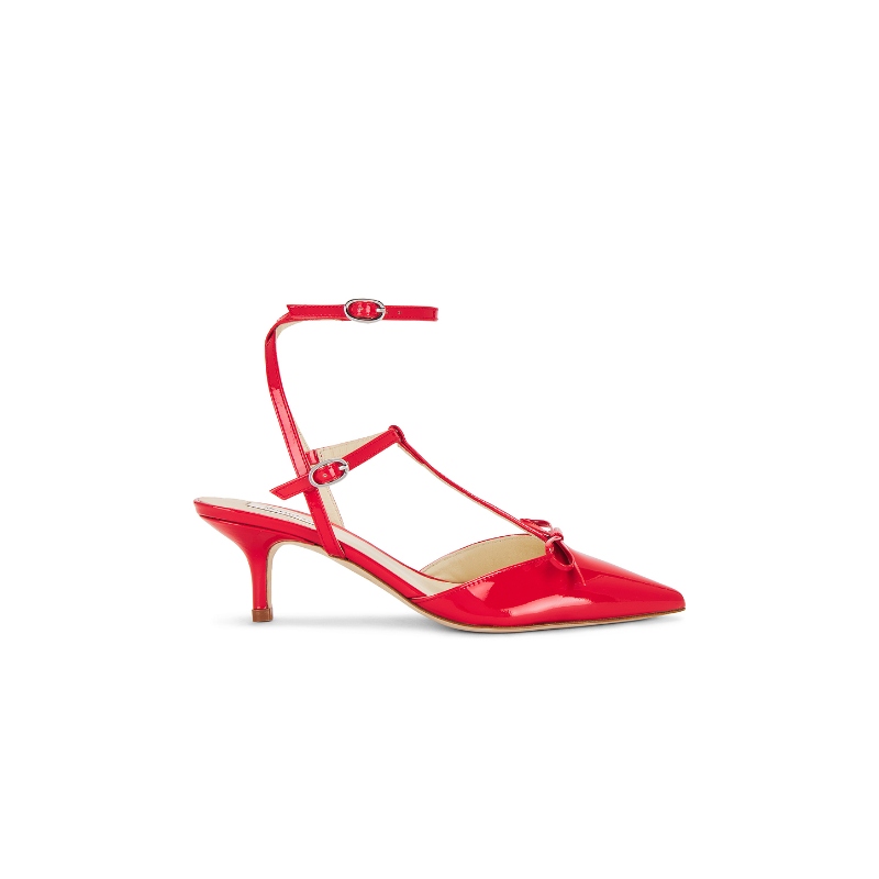 Repetto LEIA 高跟款 红色REVOLVE小众新款女款