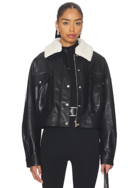 superdown COLETTE 夹克 黑色 美式性感REVOLVE小众新款