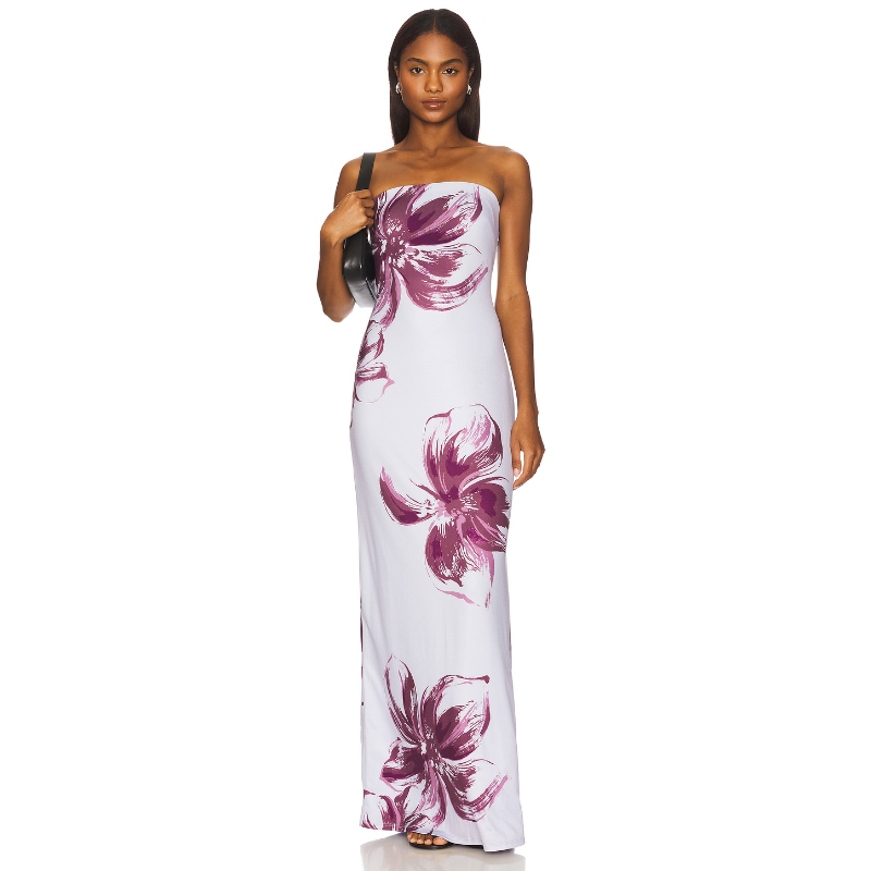 [夏季新品]Lovers and Friends LAILA 长裙 薰衣草REVOLVE小众