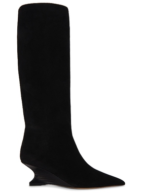 Paris Texas NINA 50 靴子 黑色  女款REVOLVE小众新款