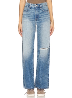 [冬季新品]SLVRLAKE GRACE 牛仔裤 蓝色 美式复古风REVOLVE小众