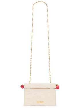 JACQUEMUS LA PETITE POCHETTE ROND C 包袋 奶油色REVOLVE小众新