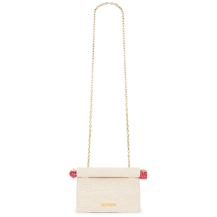 POCHETTE PETITE ROND 奶油色REVOLVE小众新 JACQUEMUS 包袋