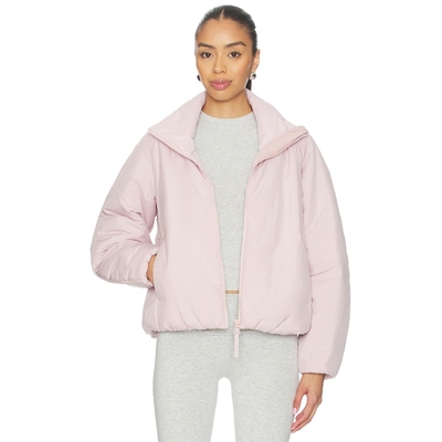 Beyond Yoga WARM UP 蓬蓬感夹克 粉色REVOLVE小众新款